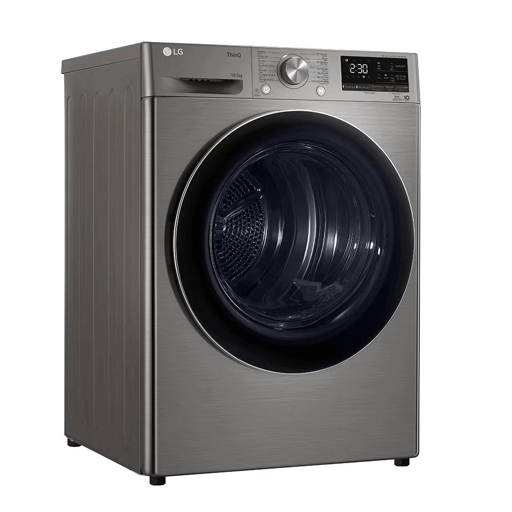 Máy sấy LG DUAL Inverter Heat Pump™ 10,5kg (xám) DVHP50P - Ảnh 3