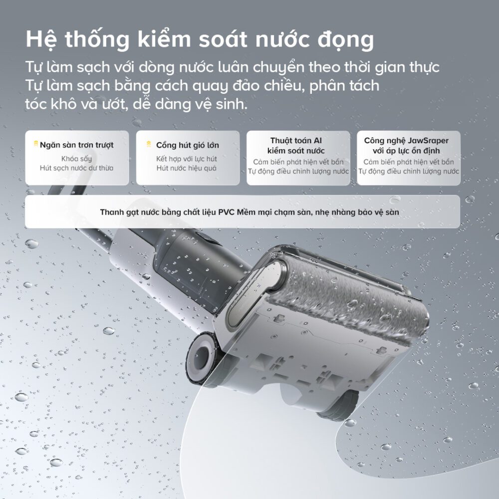 hệ thống kiểm soát nước đọng