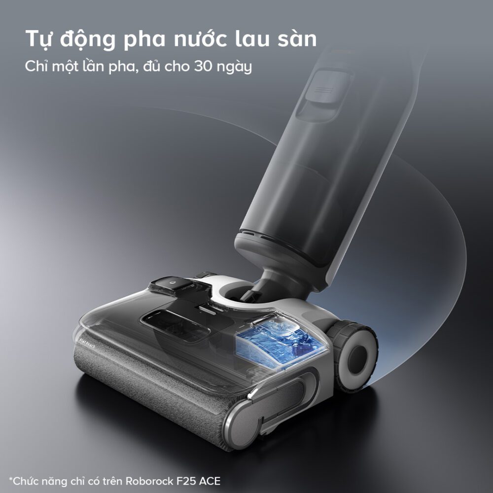 pha nước lau sàn tự động