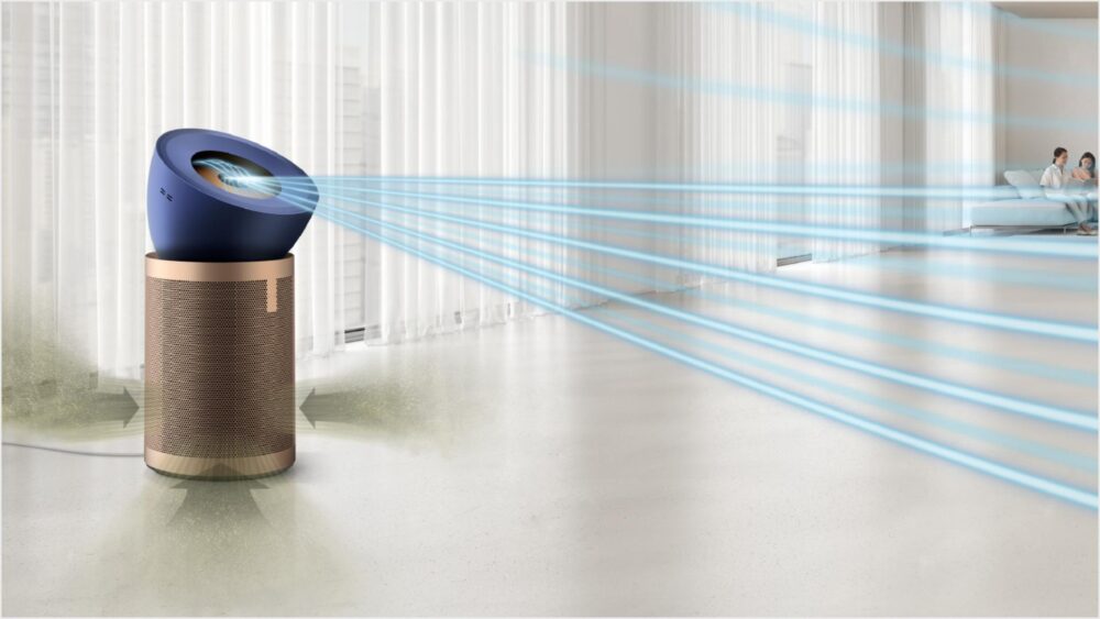 máy lọc không khí Dyson BP04 khuếch tán trên diện rộng
