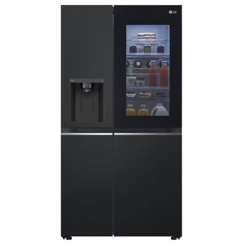 Tủ lạnh LG Side by Side Instaview 635L màu đen GR-G257BL