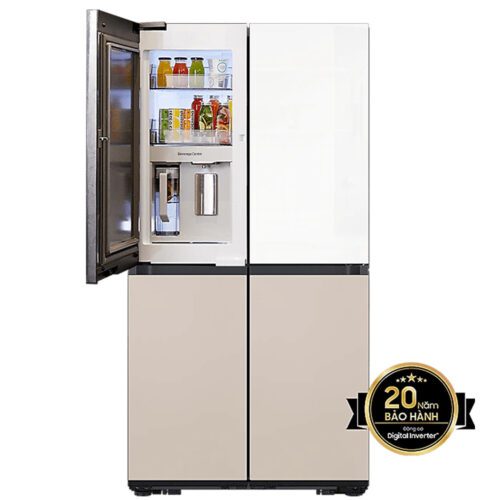 Tủ lạnh Samsung Bespoke AI 4 cánh 648L RF59CB66F8S/SV