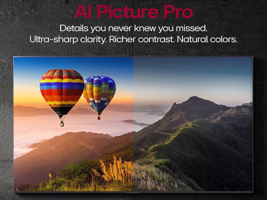 ai picture pro trên tv lg