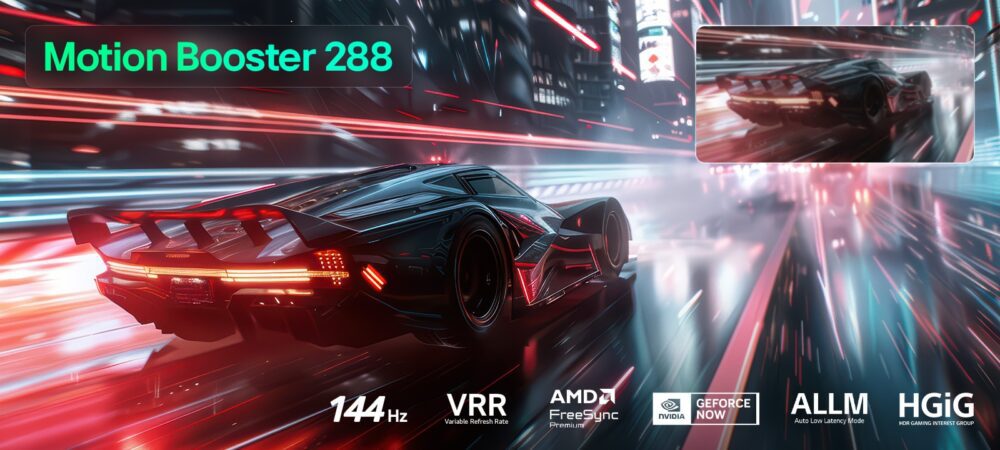 tv lg mini rgb gaming với Motion Booster