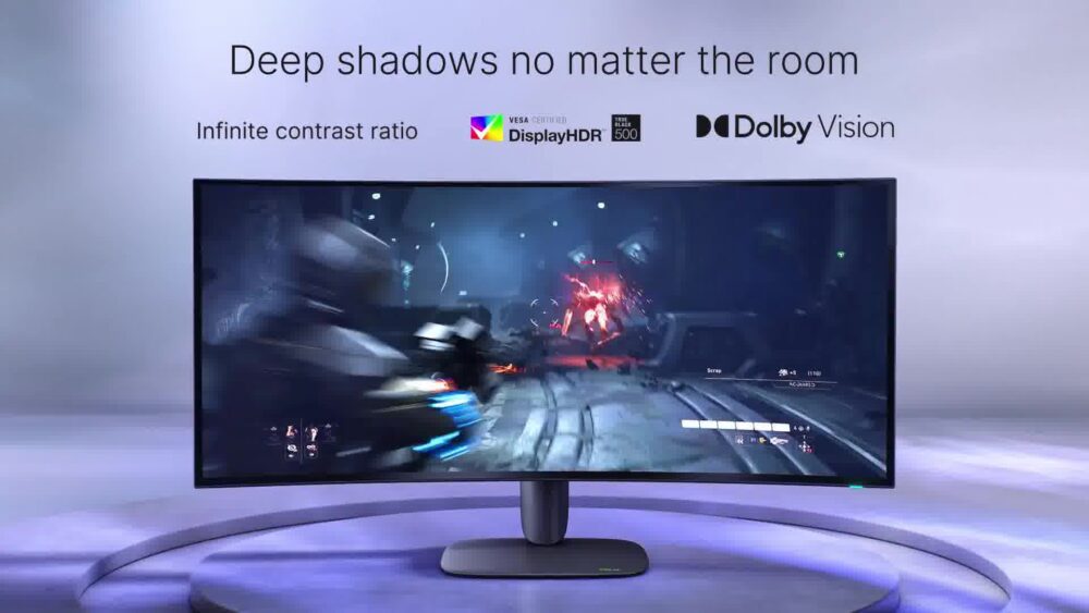 AW3926QW hỗ trợ Dolby Vision HDR và VESA DisplayHDR True Black 500