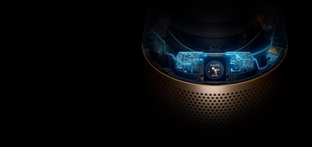 cảm biến trên máy lọc không khí Dyson HP12