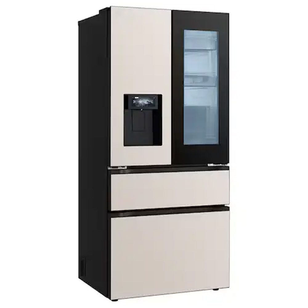 Tủ lạnh LG F53EGR 550L French Door 4 cửa InstaView Fit & Max màu be - Ảnh 2