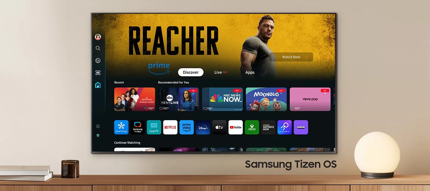 TV MiniLED Samsung tizen os