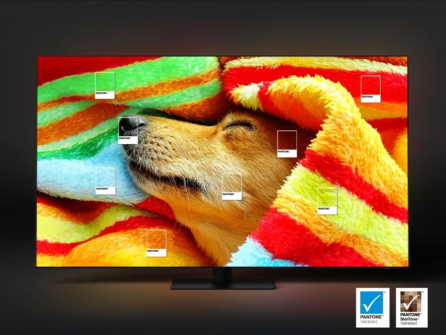 TV Samsung chứng nhận PANTONE