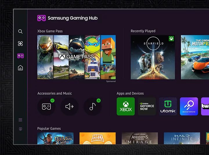 samsung gamehub