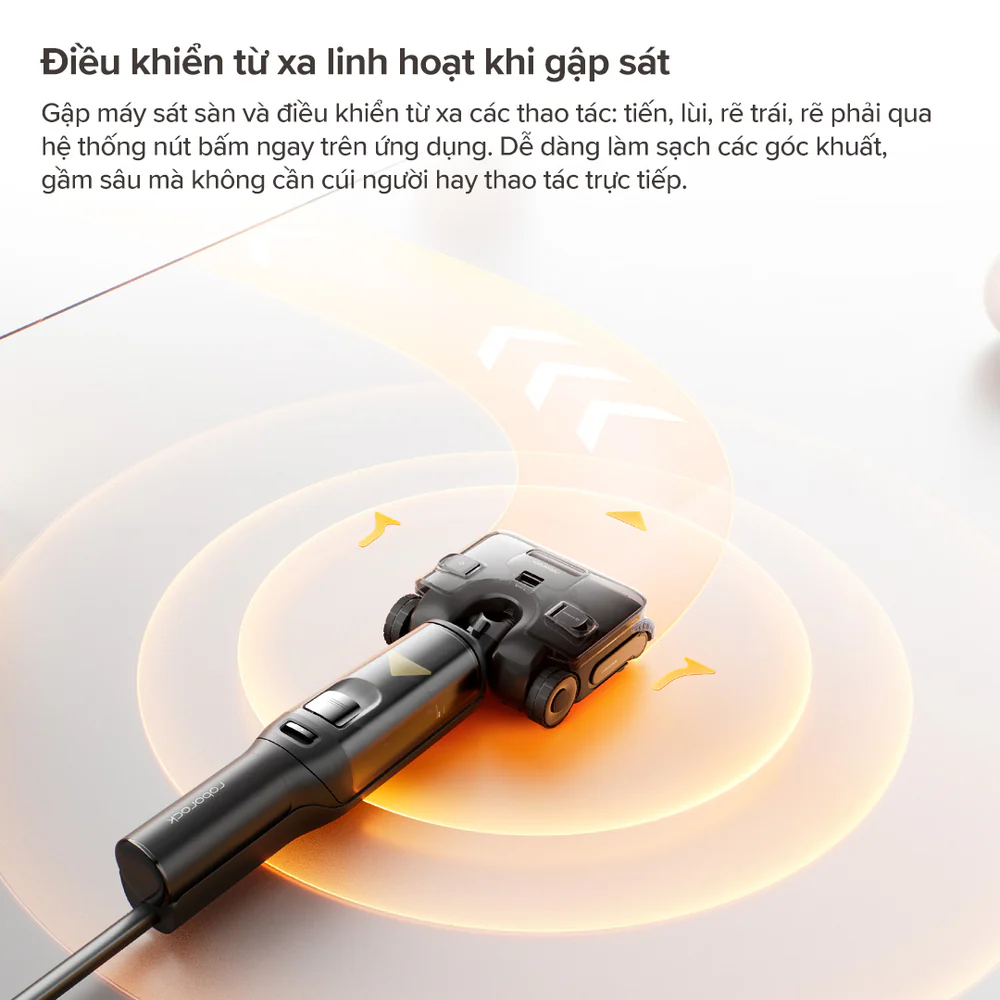 Điều khiển từ xa linh hoạt khi gập sát