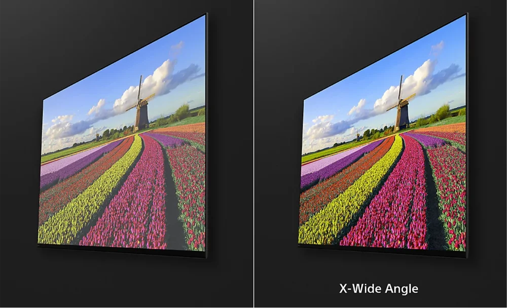 x-wide angle trên bravia 9