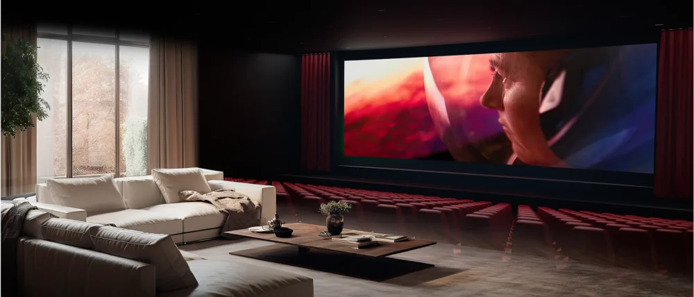 sony bravia 9 biến tv thành rạp chiếu phim tại nha