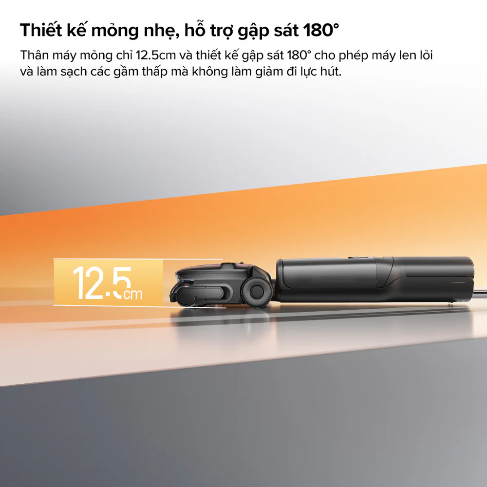 F25 Ultra chỉ mỏng 12.5cm và thiết kế gập sát 180°