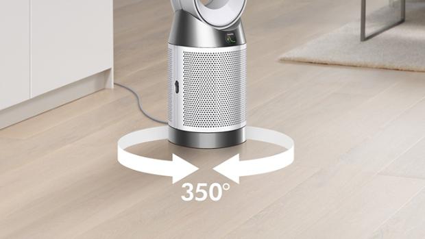 máy lọc không khí Dyson giúp lan toản không khí sạch khắp phòng