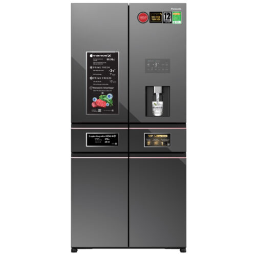 Tủ lạnh Panasonic Prime+ Edition màu gương đen NR-YW720ZMMV