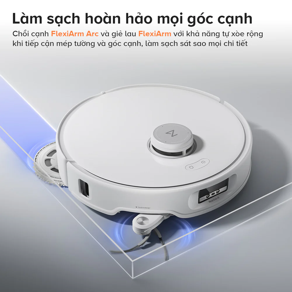 Edge 5V1 FlexiArm làm sạch sát mép và góc cạnh