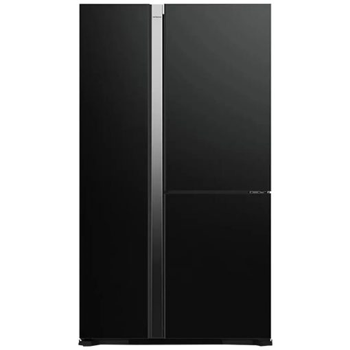 Tủ lạnh Hitachi Side by side 590L kính đen R-M800PGV0 GBK