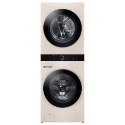 Tháp giặt sấy LG WashTower™ Giặt 14kg/ Sấy 10kg màu be | WT1410NHE