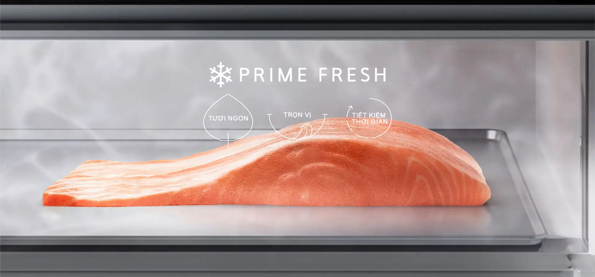 Tủ lạnh Panasonic NR-CW530XHHV PRIME+ Edition - ngăn đông mềm prime fresh