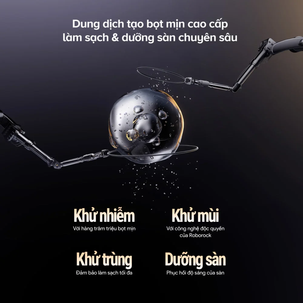 Dung dịch tạo bọt mịn cao cấp làm sạch & dưỡng sàn chuyên sâu