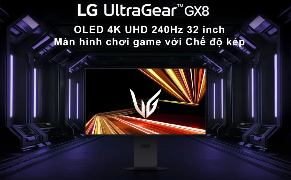 Màn hình LG UltraGear OLED 32GX870A-B 32 inch 4K Dual Mode