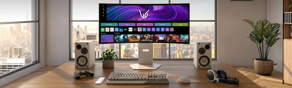 Màn hình LG UltraGear OLED 34GX90SA-W 34 inch WQHD 240Hz webOS