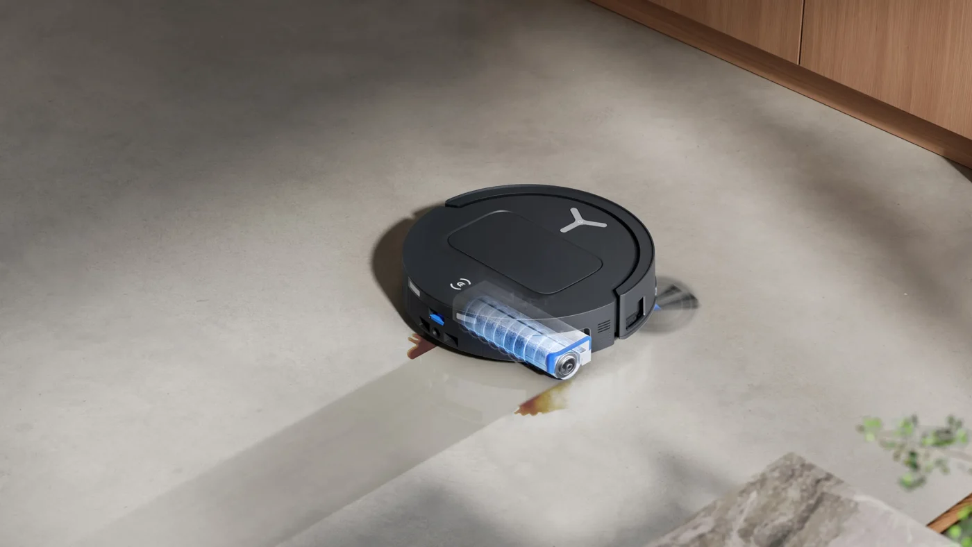 công nghệ OZMO ROLLER và ZeroTangle 3.0 trên Robot hút bụi Ecovacs T80 Pro Omni