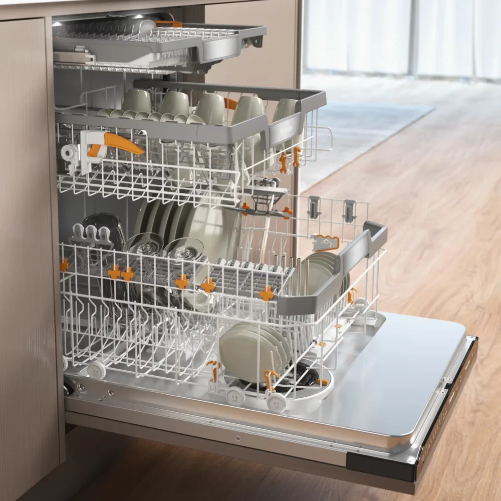 Máy rửa bát Miele G 7790 SCVi với khay 3D Multiflex