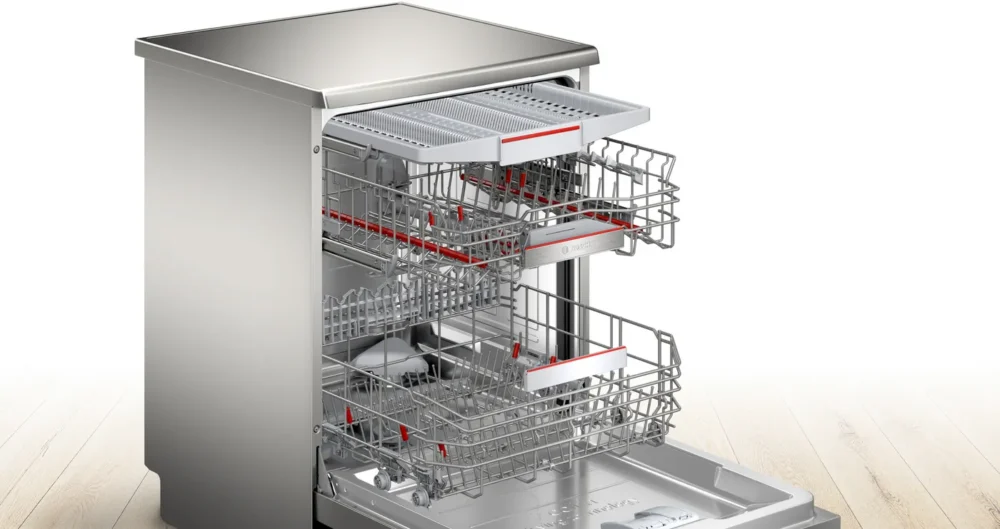Bosch SMS6ZCI16E khay giàn rửa hỗ trợ 3 mức