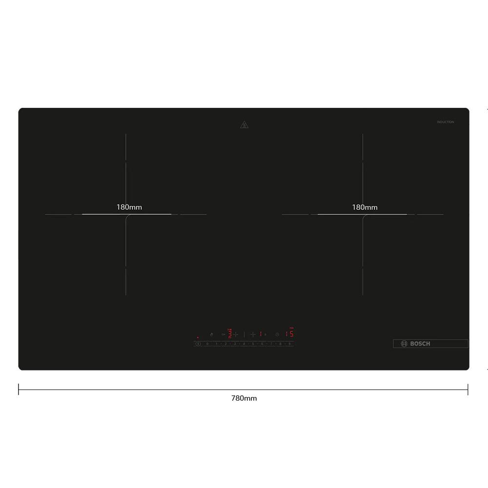 Bếp từ Bosch series 6 2 vùng nấu PPI82560MS (Sao chép)