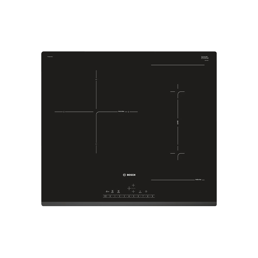 Bếp từ Bosch Series 6 3 vùng nấu PVJ631FB1E