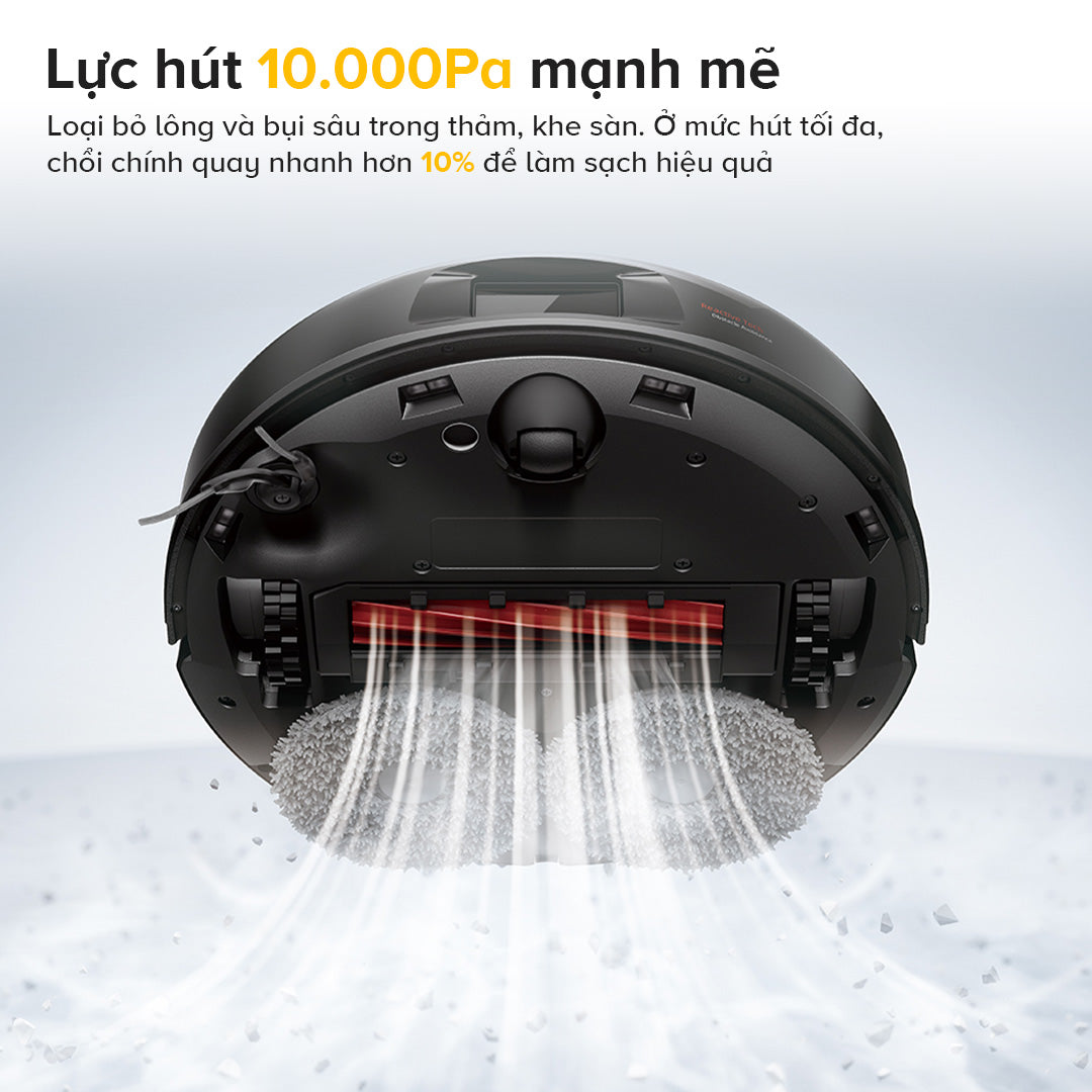 Roborock QR798 lực hút 10000Pa