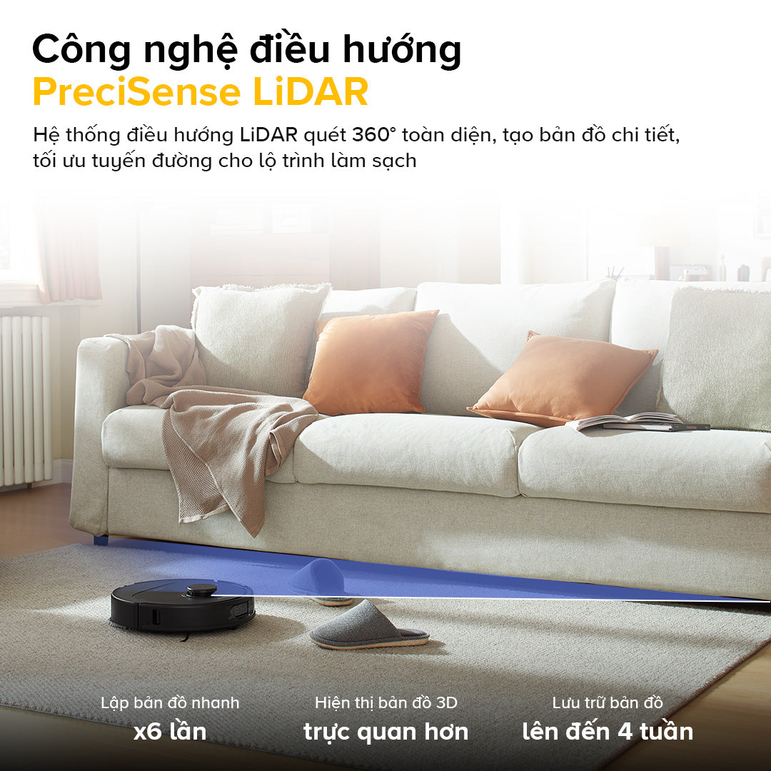 Công nghệ điều hướng PreciSense LiDar