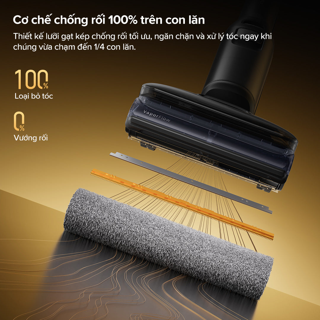 Cơ chế chống rối trên con lăn F25 ultra