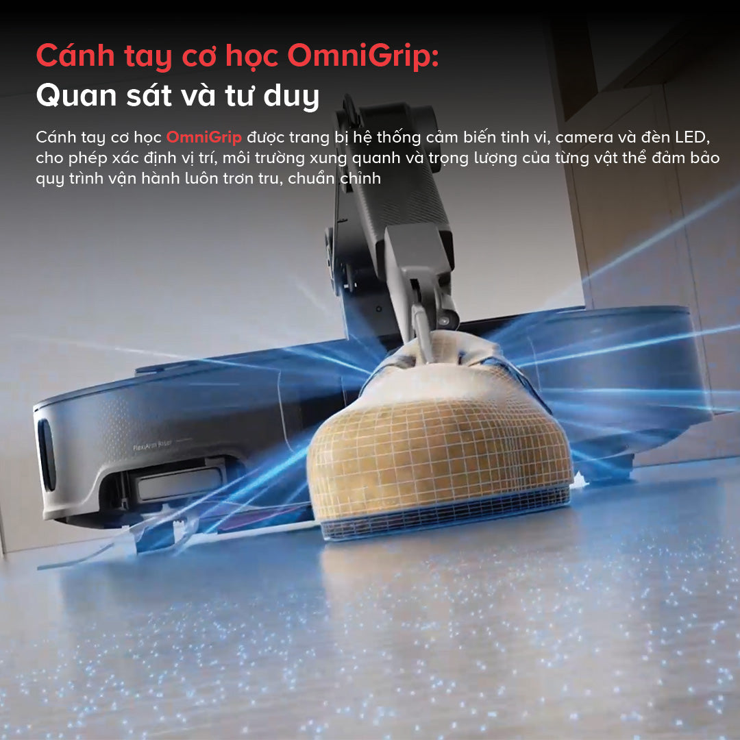 cánh tay cơ học, quan sát và tư duy