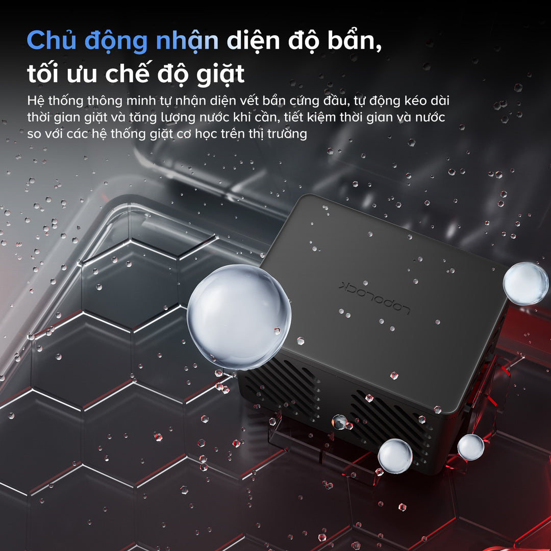 nhận diện bụi bẩn thông minh