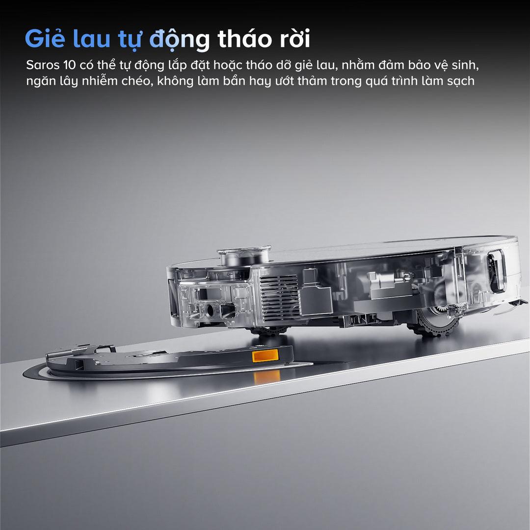 giẻ lau tự động tháo rời