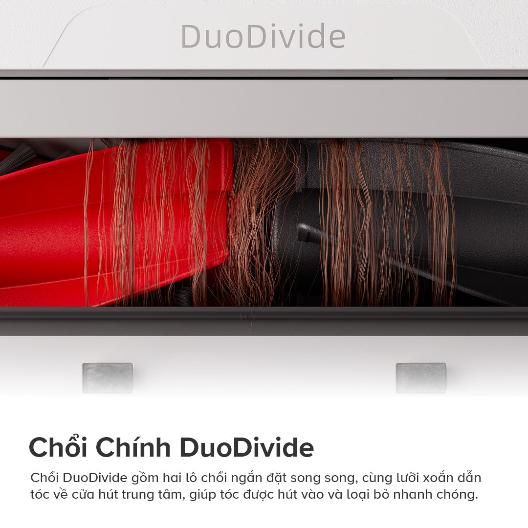 Chổi Chính DuoDivide trên Roborock Qrevo Curv
