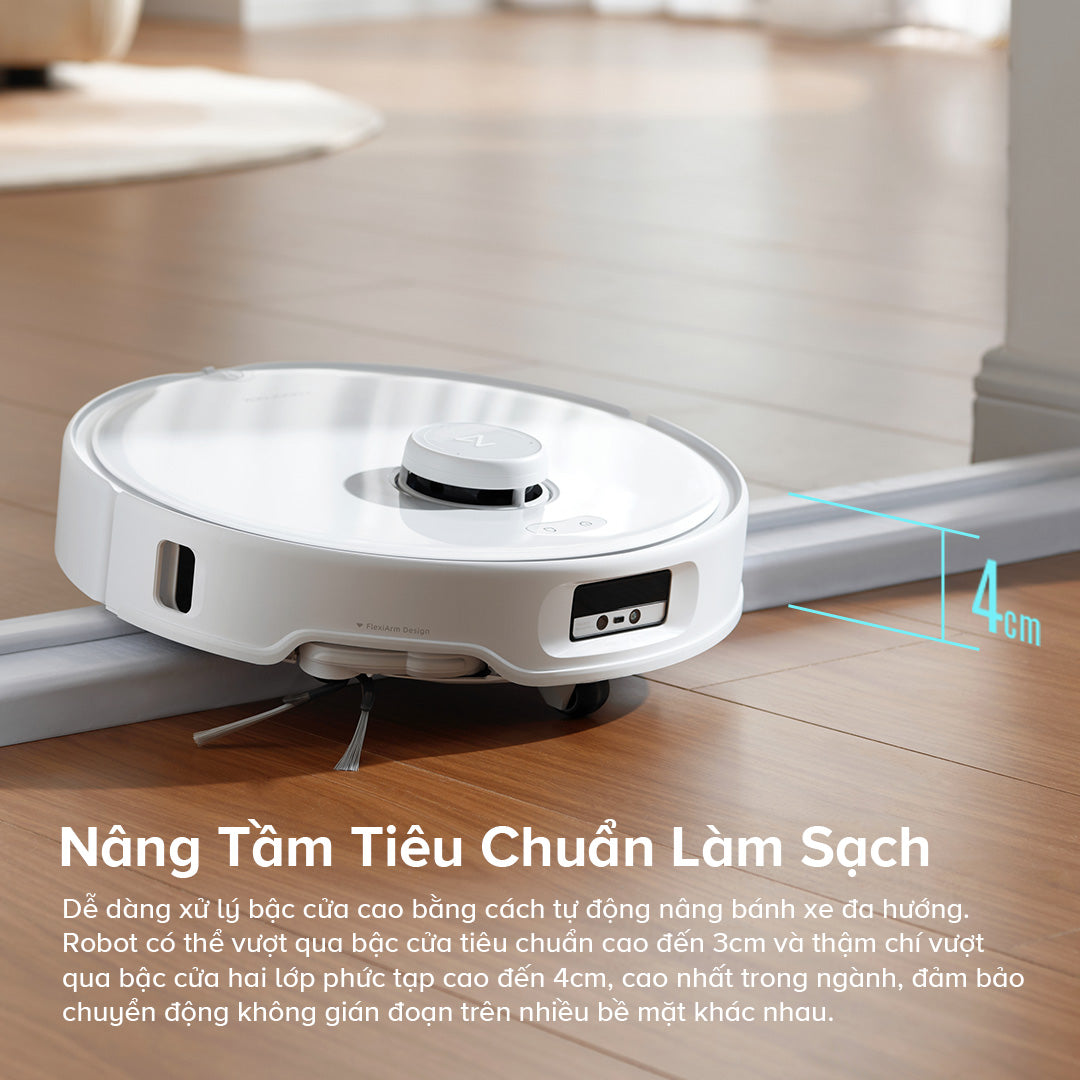 Vượt Bậc Cửa Cao Tối Đa 4cm