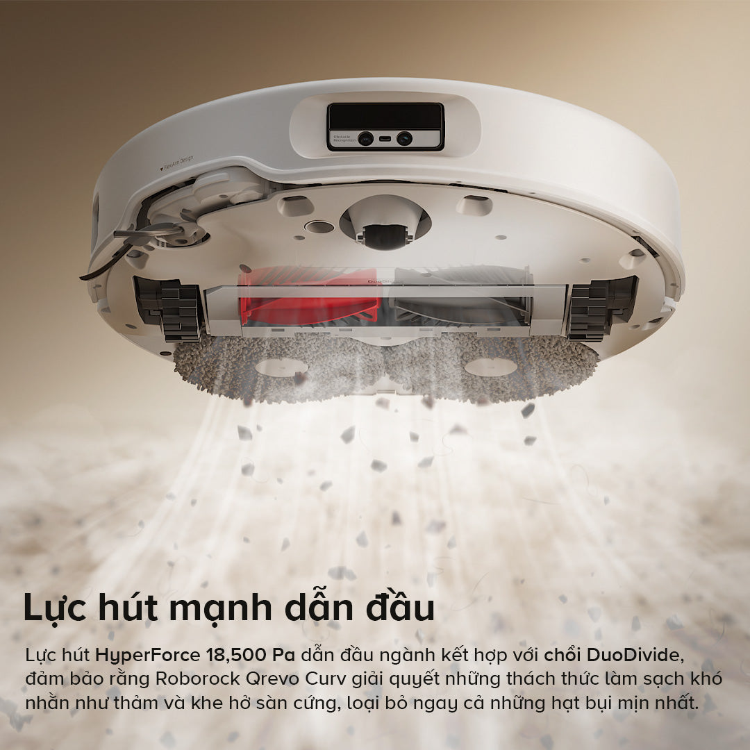 Lực hút HyperForce 18.500 Pa