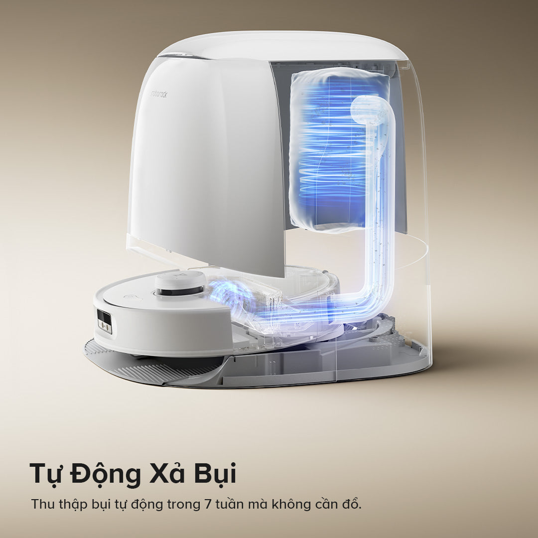 tự động xả bụi