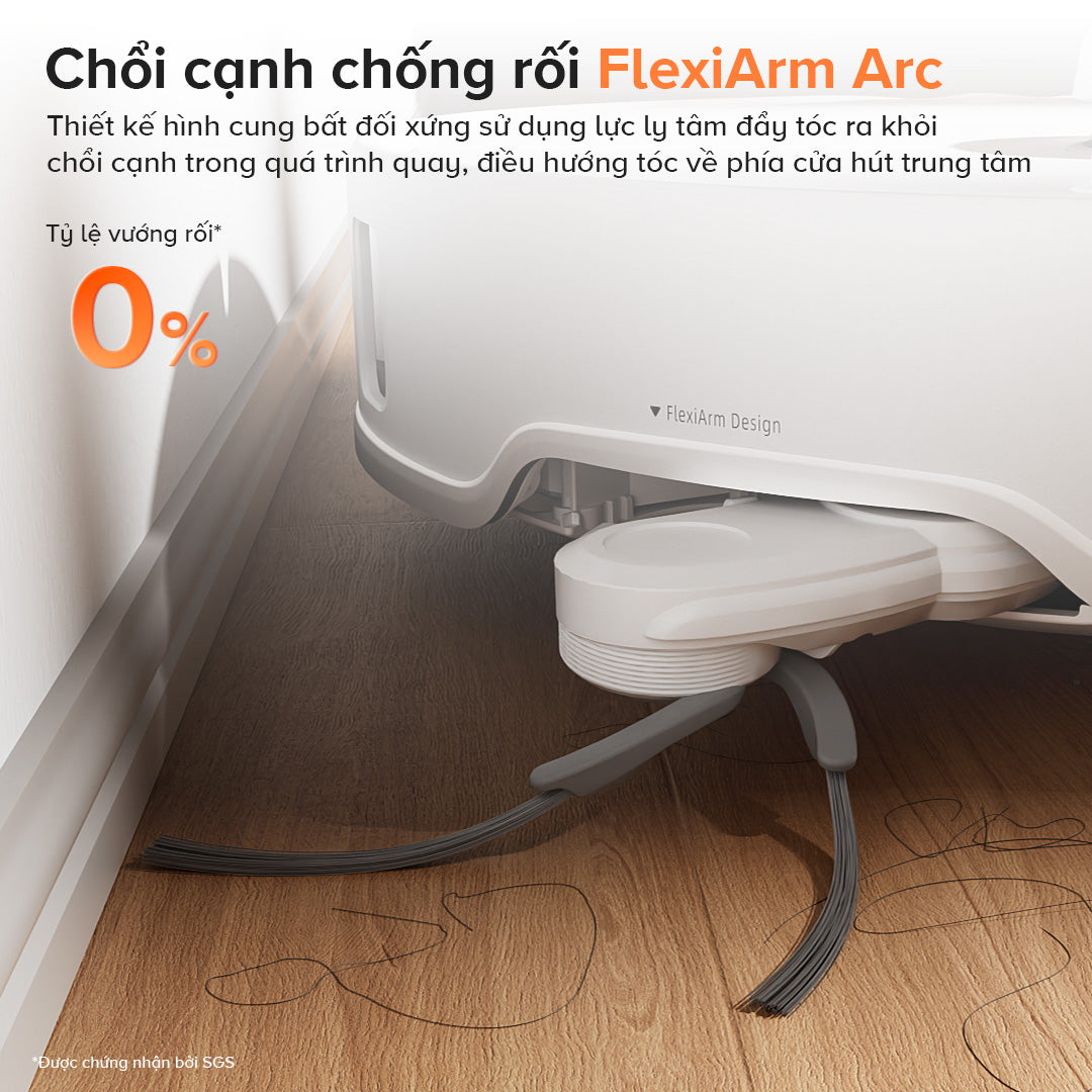 Chổi cạnh chống rối FlexiArm Arc