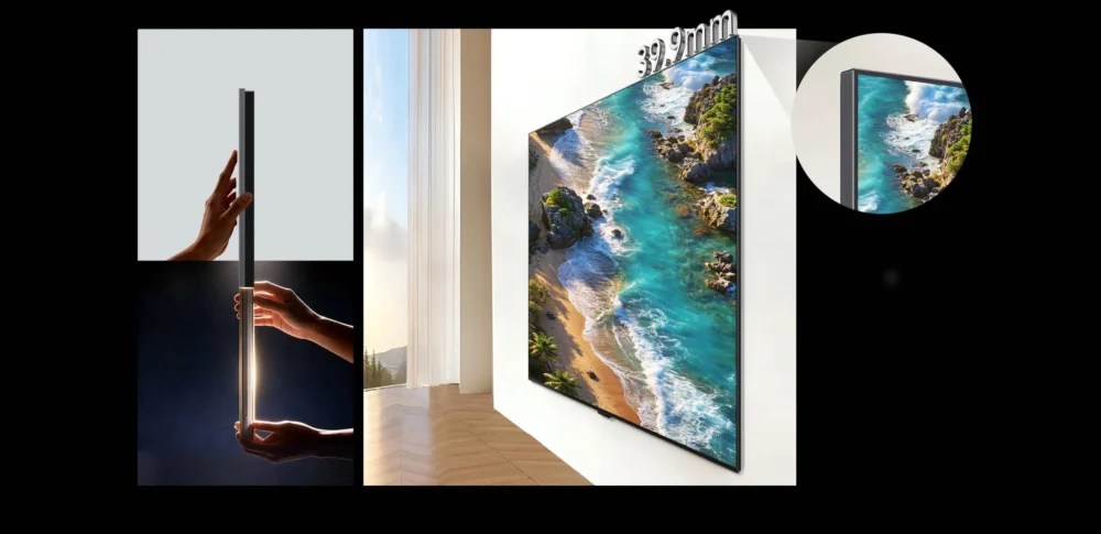 TCL A400M với Thiết Kế Siêu Mỏng Nguyên Khối