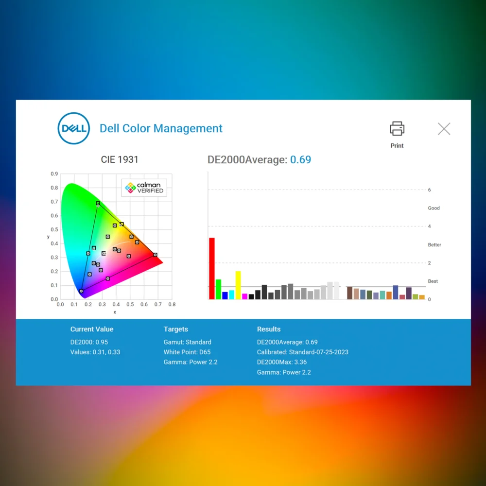 Dell Color Management