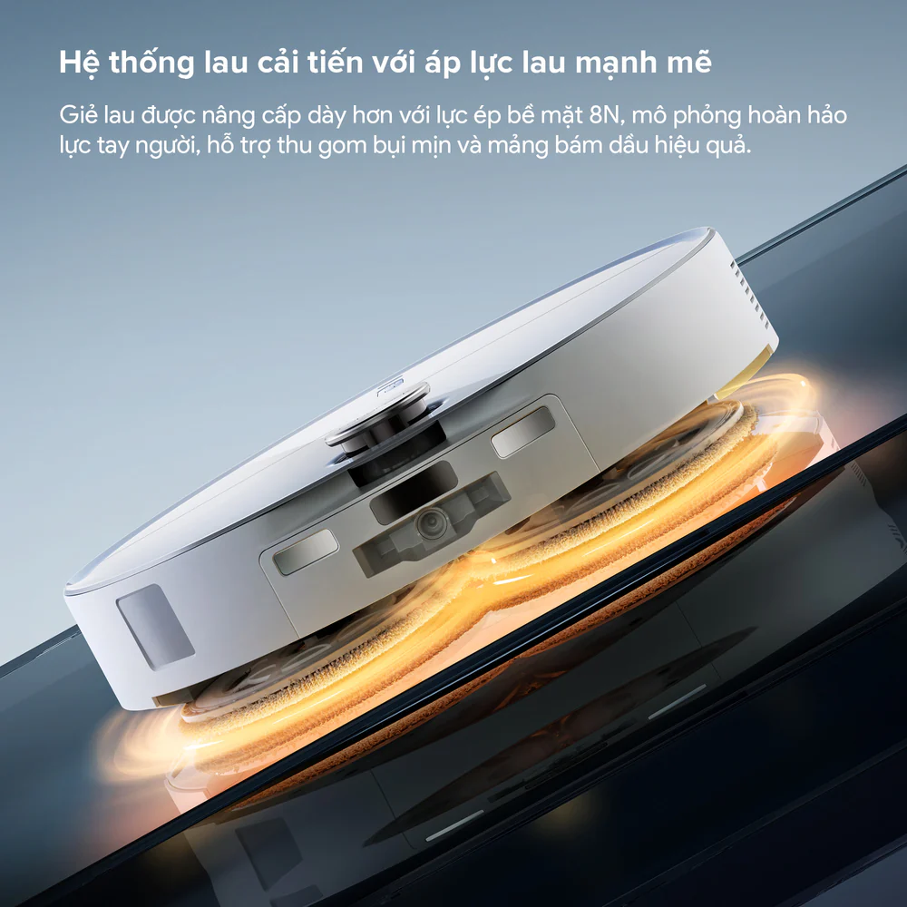 Roborock Qrevo Edge 2 giẻ lau xoay kép 200 vòng/phút