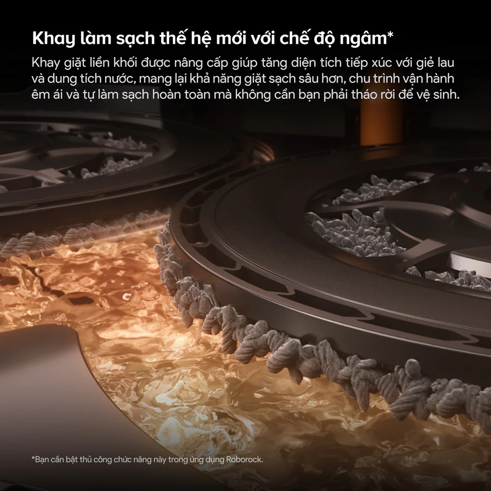 Khay Làm Sạch Thế Hệ Mới Với Chế Độ Ngâm
