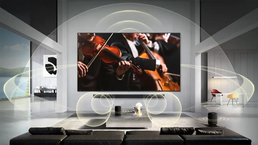 tv lg với WOW Orchestra