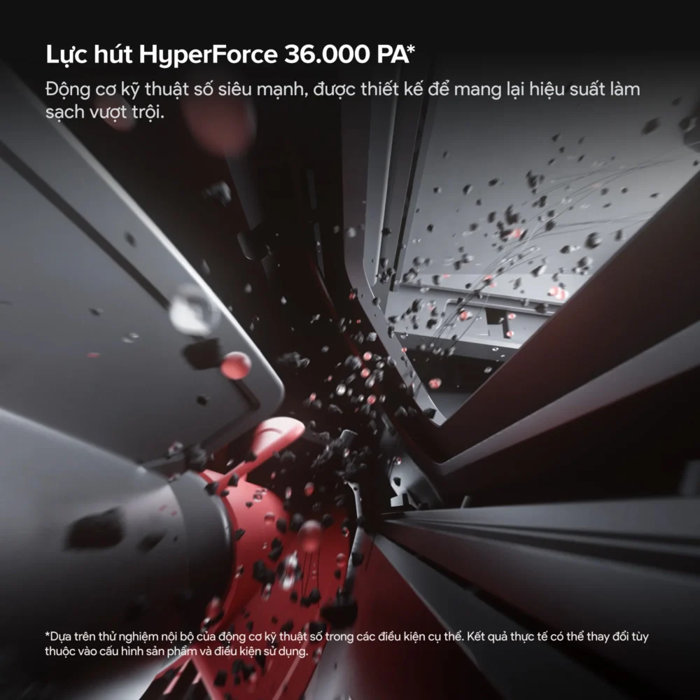 Lực Hút HyperForce 36.000Pa