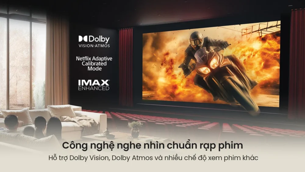 TV Sony K-85XR90M2 Bravia 9 II hỗ trợ công nghệ chuẩn rạp phim